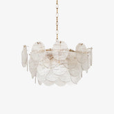 Glass Disc Chandelier